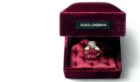 dolce and gabbana engagement rings|vintage dolce and gabbana jewelry.